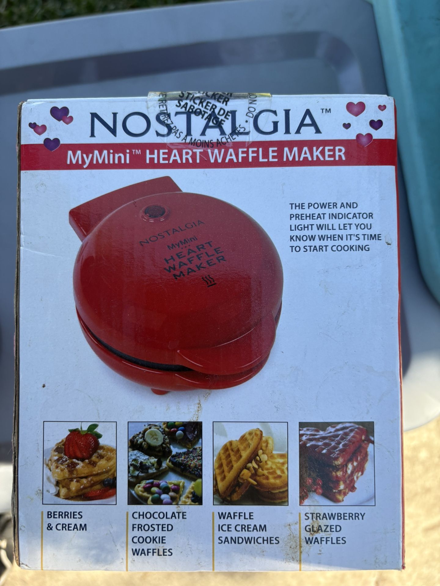 Mini Waffle Maker New