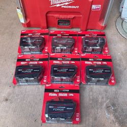 Milwaukee M18 Batteries Red Lithium Forge HD 12 ah (NEW) 