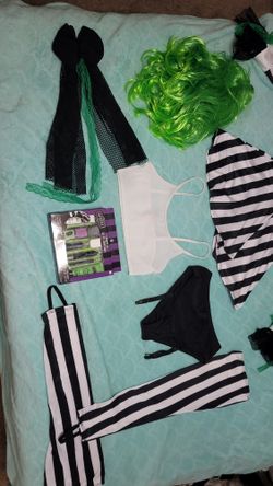 Beetle Juice Sexy Costume