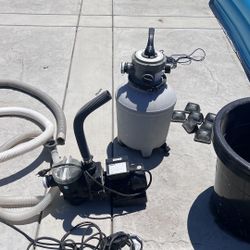 Pool Pump And Salt Water System
