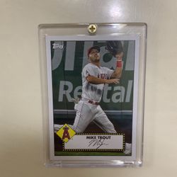 Topps 2021 Mike Trout Baseball Card