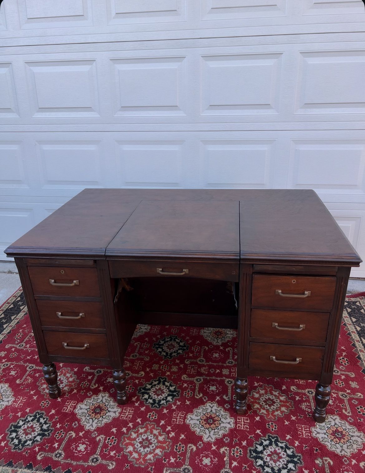 Vintage Solid Wood Desk