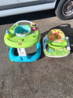 !! Baby Walker and Feeder  Price For Both Firm Price