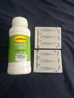 LureWorks Pourasol Pro Plastisol & Bait Mold Set
