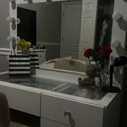 White Vanity