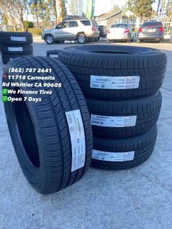 215/60R16 Hankook Kinergy New Set of Tires Installed and Balanced Set de Llantas Nuevas Instaladas y Balanceadas