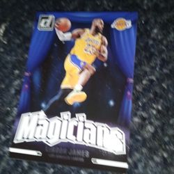 26 Donruss Magicians Lebron James Card 