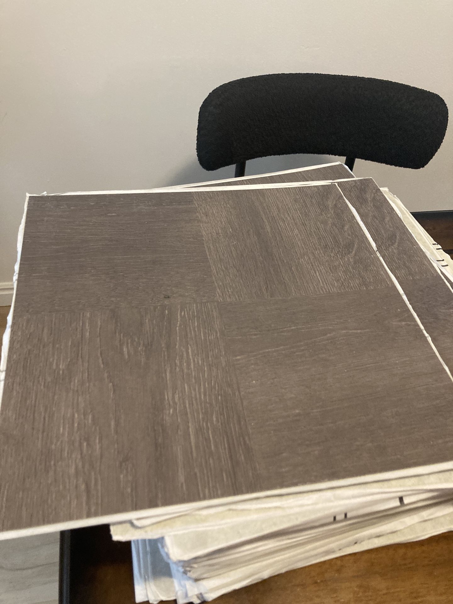 Approx 50 Peel And Stick Vinyl Tiles