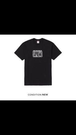 New size large tee