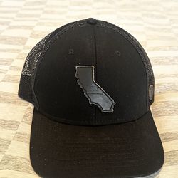 Classic California Snapback Hat – Black w/ Black Mesh – Streetwear Cap