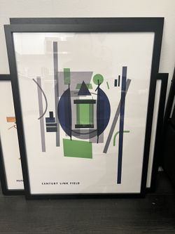 Seahawks stadium Framed Picture