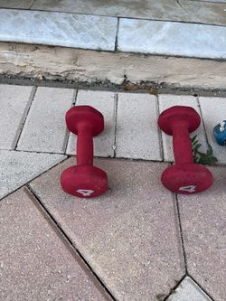 Four Pound Dumbbell Set