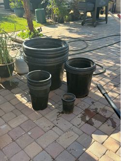 17 Heavy-Duty Nursery Pots – XL, Large, Medium and Small Plant Pots