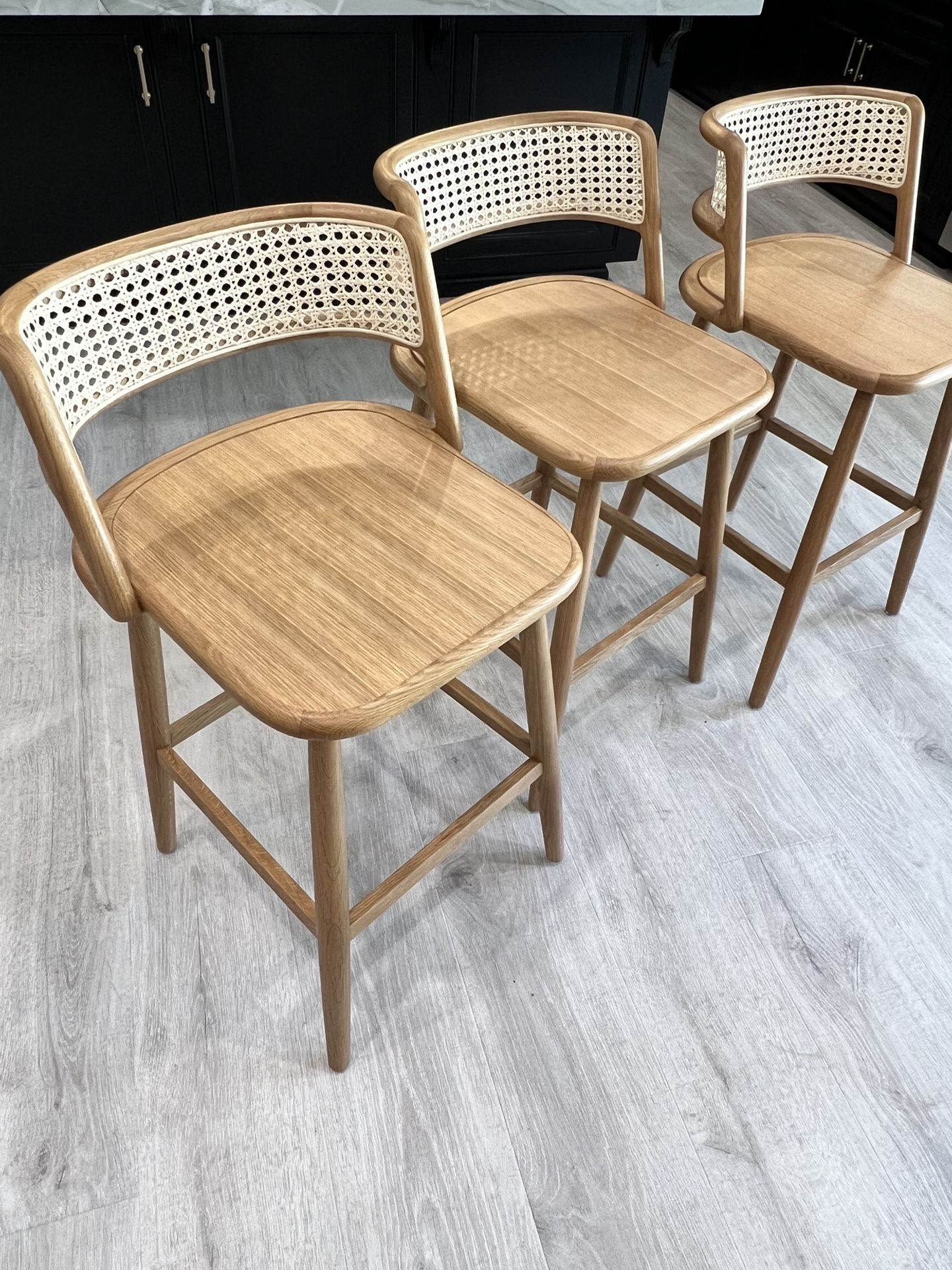 MG + BW Bar Stools - Set Of 3