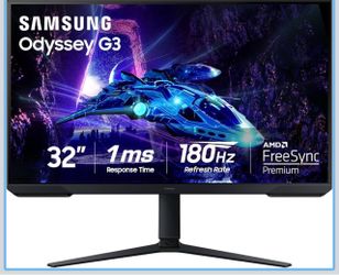 Gaming monitor 32” Samsung odyssey monitor new