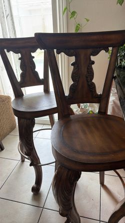 Two high chairs
