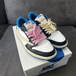  Sz 10 Travis Scott Jordan 1 Fragment Low