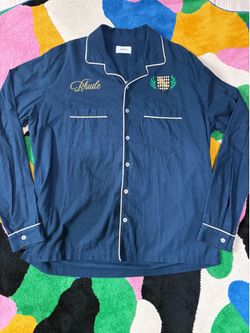 Rhude Button Up Shirt Hotel De Rhude