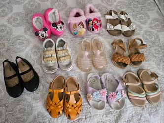 Baby girl Shoes Size 7c-8c Clean