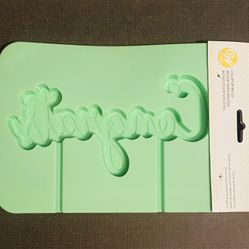 CONGRATS Lollipop, Cake, Chocolate Mold