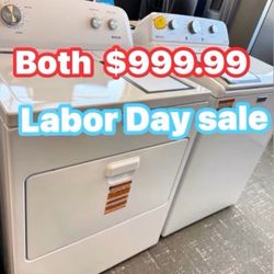 Maytag Washer And Electric Dryer 999