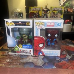 Spider-Man & Mysterio Funko POP