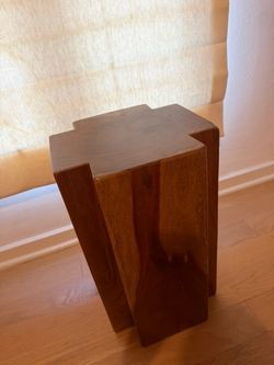 Solid Oak Plus  Side Table