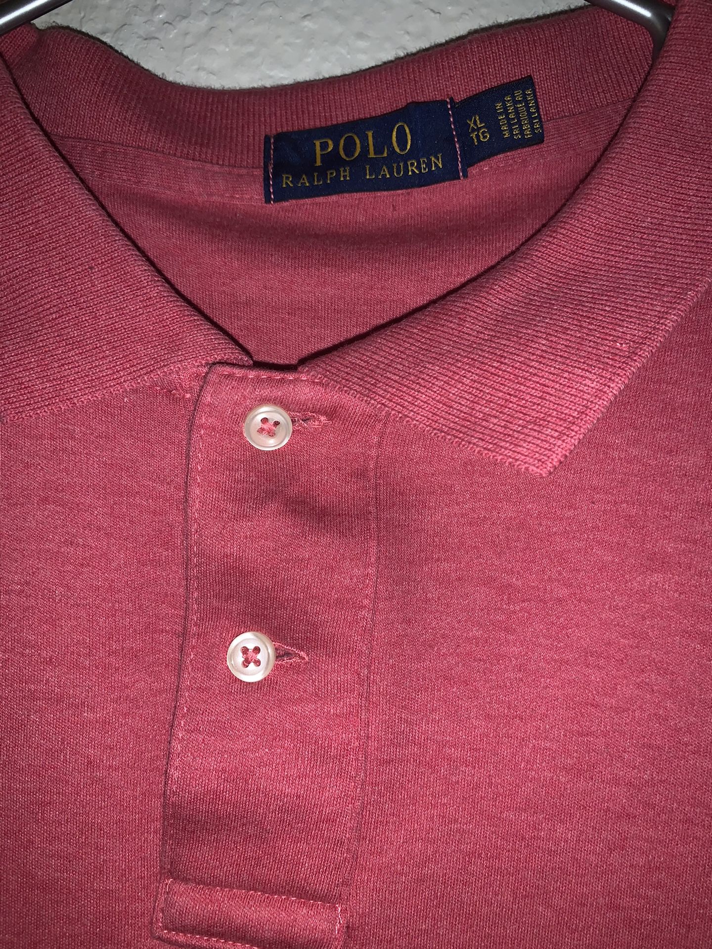 Polo Ralph Lauren red shirt