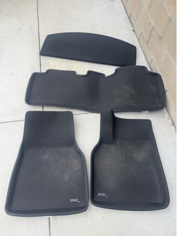 Tesla model y 2021 mats and trunk cover