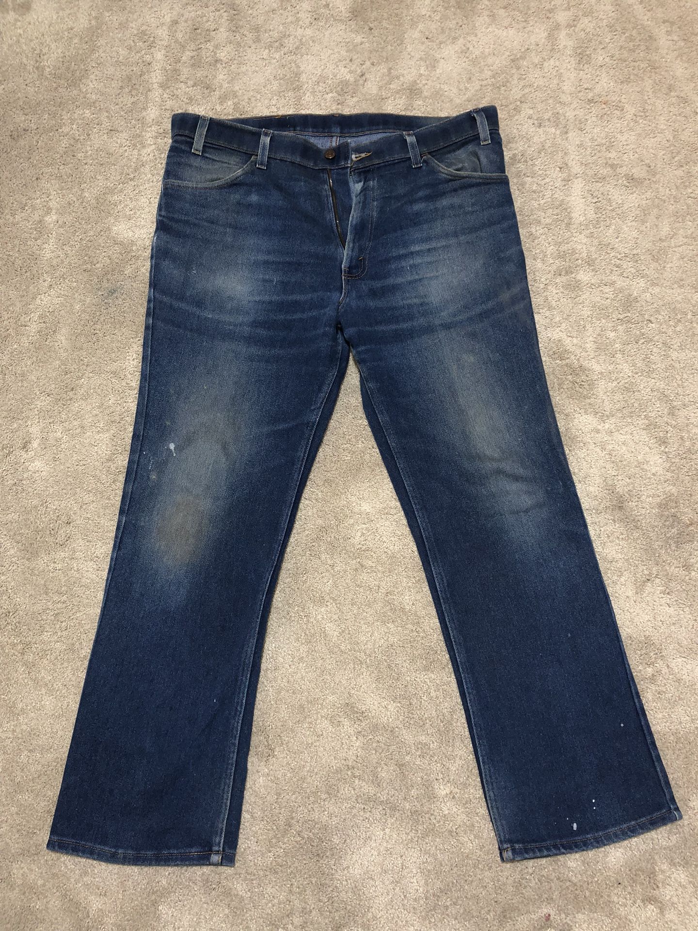 Vintage Levis Action Jeans Orange Tag Straight Leg Jeans Mens W38 L30Relaxed