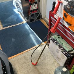 Ridgid K-3 Ultra Flexible Toilet Auger with Unclogging 3 ft. Snake and Integrated Bulb Head, Plumbing Toilet Snake for Drain