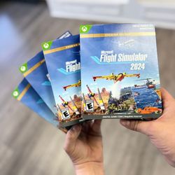 Microsoft Flight Simulator Premium Deluxe Brand New Sealed 