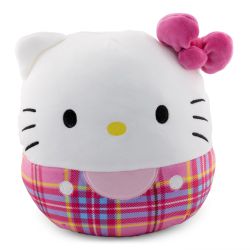 Hello kitty plaid squishmallow plush