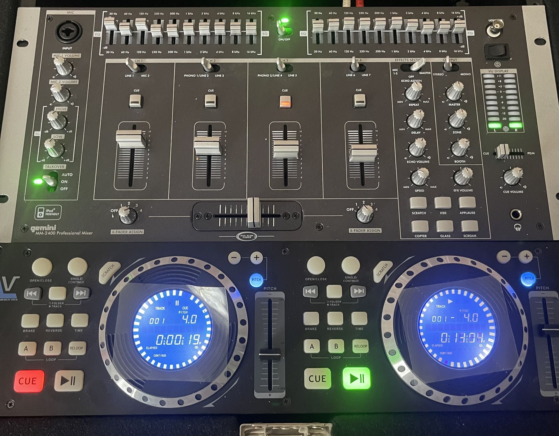 American Vocal Dj Equipment System Setup