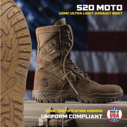 new combat boots military boots work boots NUEVAS botas 7.5 hombre o 9.5 mujer