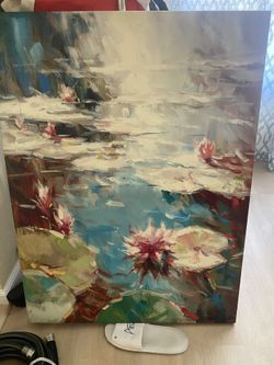 Lilly Pad Canvass Large 30x40