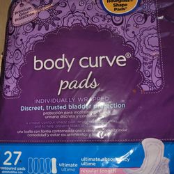 Body Curve Pads (27) NEW IN BAG