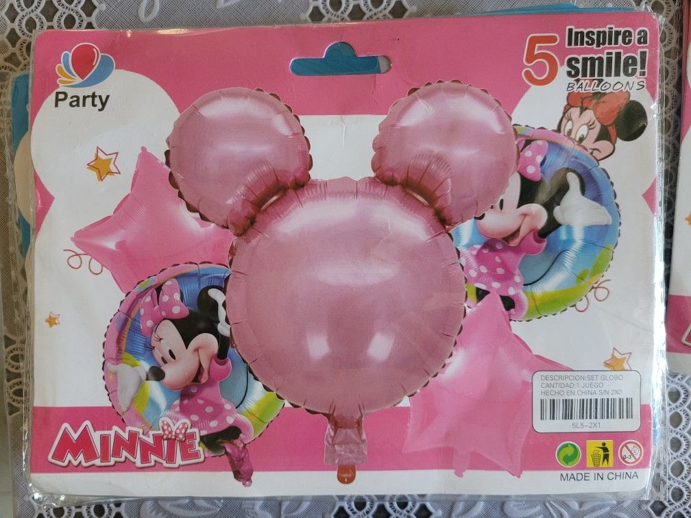 Minnie Mouse balloons