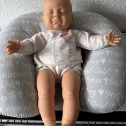 Vintage 1984 Berjusa Spain Heart to Heart La Baby Doll - 21"-SHE HAS A HEARTBEAT
