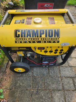 Champion generator