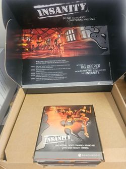 INSANITY Base Kit - DVD Workout, 60 Day Total Body Conditioning Program, Home Gym Bodyweight Exercise Program, No Workout Equipment Needed, 10 DVDs