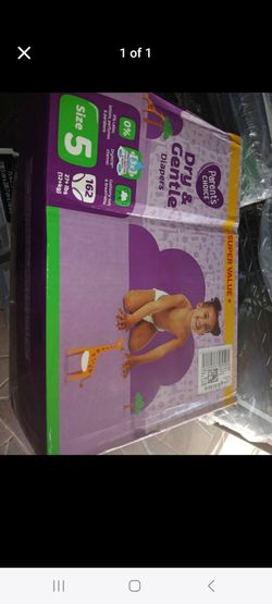 Diapers size 5 162 diapers new in box pick up in pomona $40