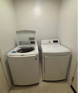 LG Top Load Washer and Dryer Set