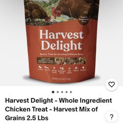 Harvest Delight Chicken Feed 2.5 Lbs