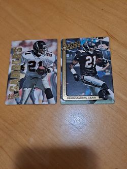 Deion Sanders 1993 Action Packed Atlanta Falcons 1991