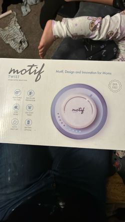NEW Motif Twist Double Electric Breast Pump - Open Box Never Used