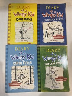 Diary Of A Wimpy Kid Books (4)