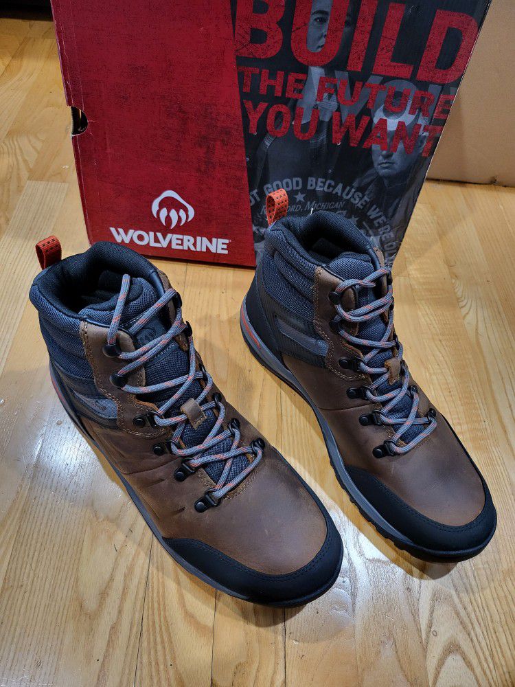 Wolverine Men's Waterproof Hiker Hiking Industrial Work Boot 13 M