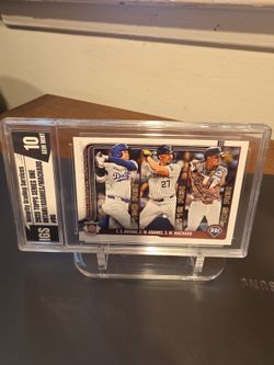 2025 Topps Series One Ohtani/Adames/Machado #86 IGS 10