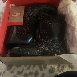 Hunter Rain Boots For Girls Black 